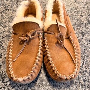 L.L. Bean Brown Suede Loafers